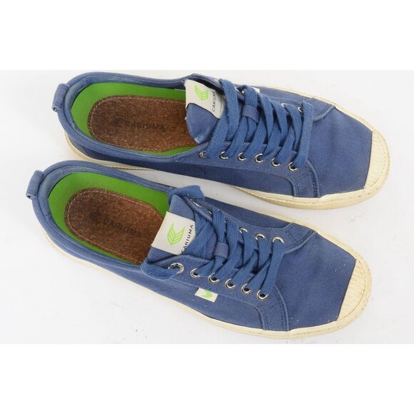 Cariuma Shadow Blue Canvas OCA LOW Men's Size 9.5 Wmns 11 - Picture 4 of 8